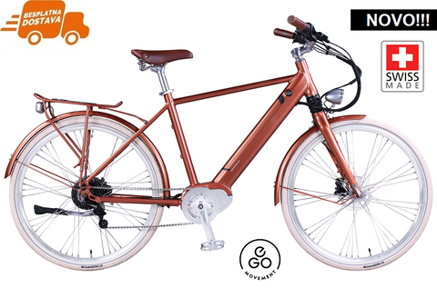 CAESAR 3.5 Swiss E-bike - Bronze <br> > Dostupno na webshopu