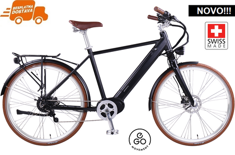 CAESAR 3.5 Swiss E-bike - Black <br> > Dostupno na webshopu