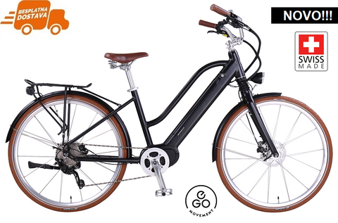 CLEOPATRA 3.5 Swiss E-bike - Black <br> > Dostupno na webshopu