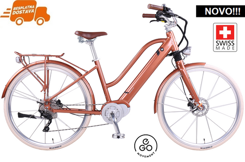 CLEOPATRA 3.5 Swiss E-bike - Bronze <br> > Dostupno na webshopu