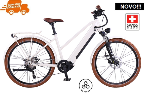 JANE 2.5 Swiss E-bike - White <br> > Dostupno na webshopu