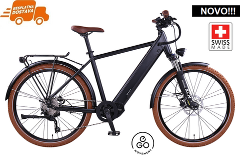 TARZAN 2.5 Swiss E-bike - Black <br> > Dostupno na webshopu