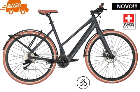 SKARABAUS FLEX Swiss E-bike - Grey <br> > Dostupno na webshopu